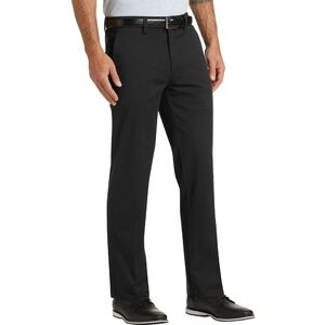 Haggar Men's Black Iron Free Premium Khaki Pants